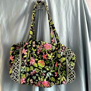 Vera Bradley large quilted duffle bag